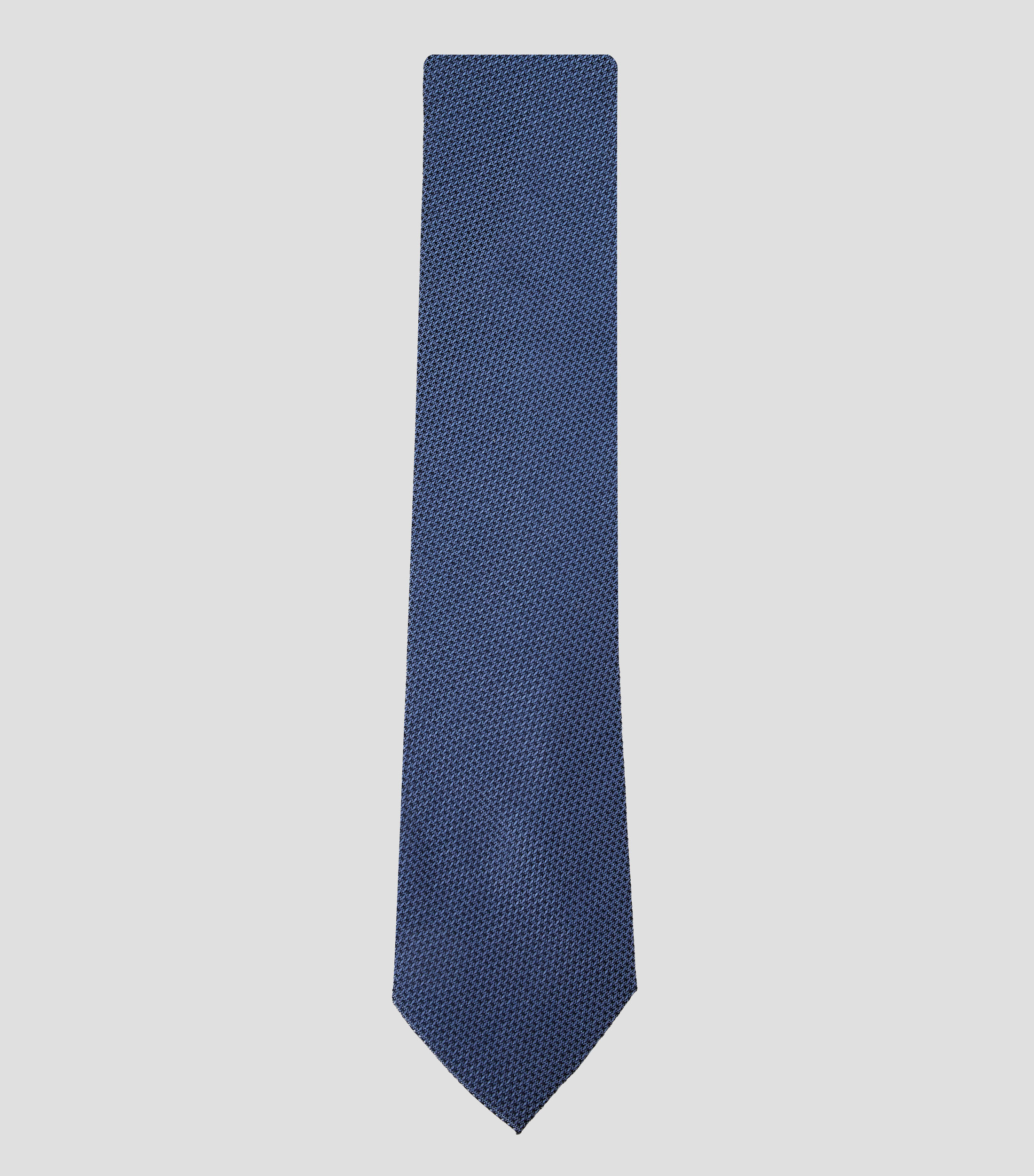 Corbata ancha en seda con jacquard